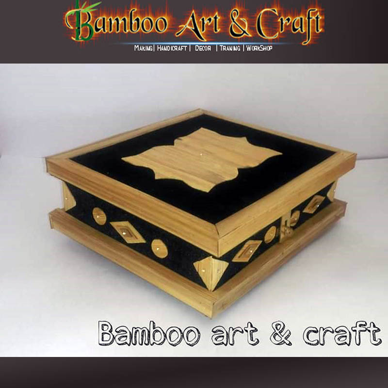 Bamboo Square Box